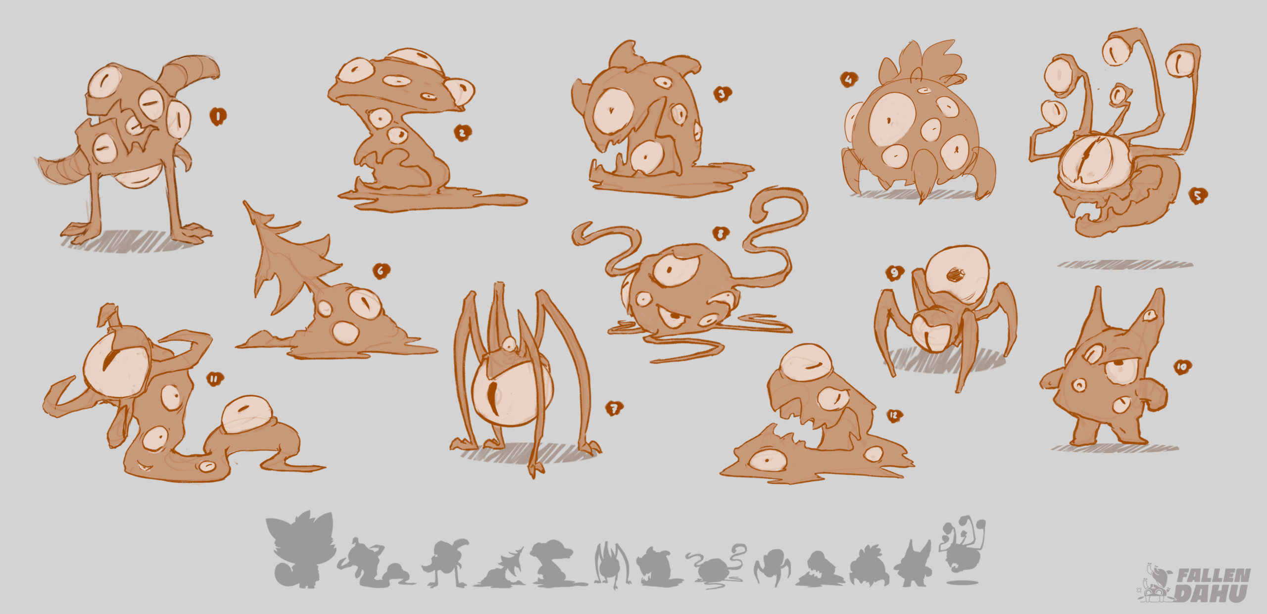 Climb Little One concept art sheet 5