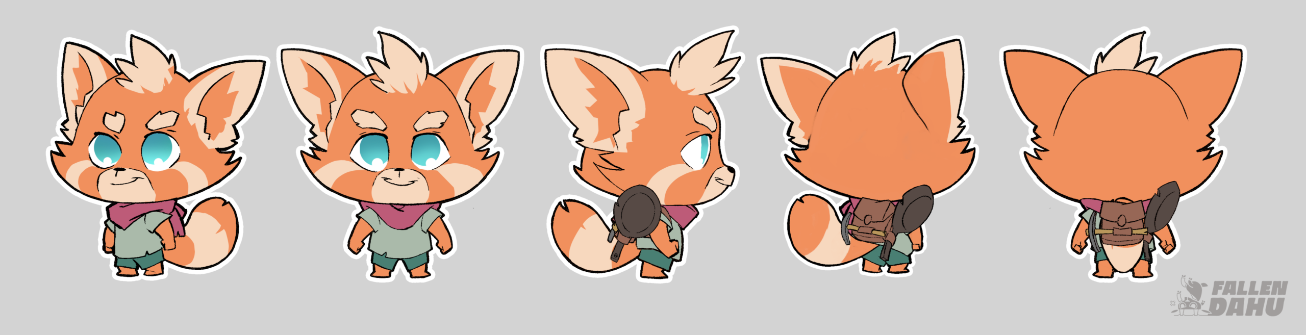 Climb Little One concept art sheet 3