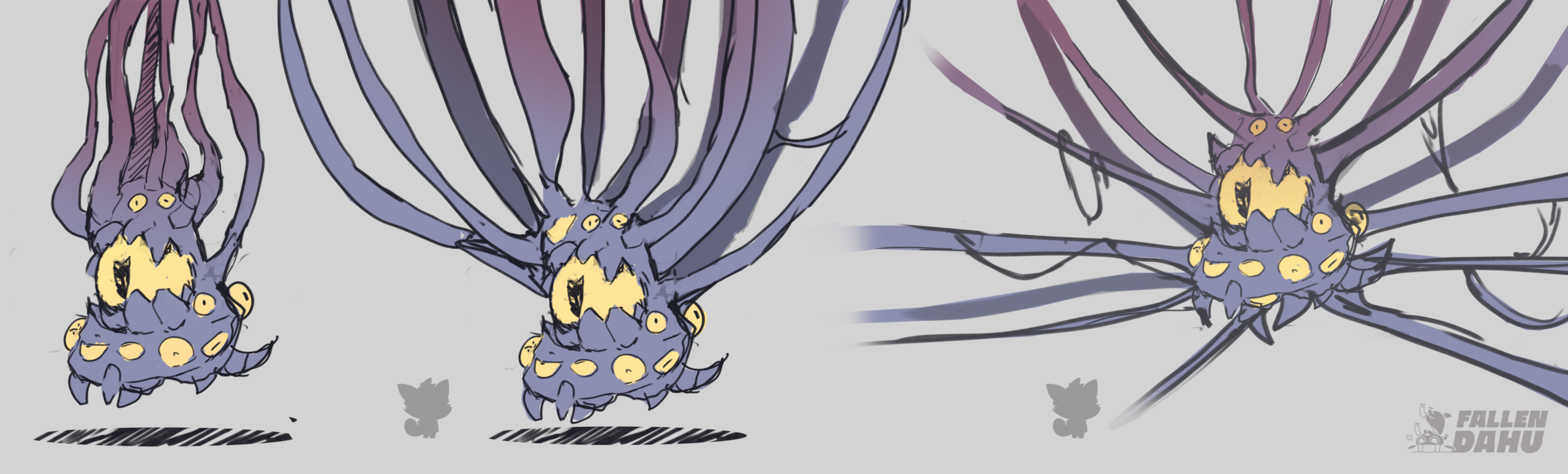 Climb Little One concept art sheet 8
